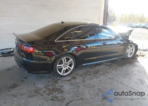 2015 Audi A6 3.0T Premium Plus from USA, damaged, VIN WAUFGAFC2FN014908